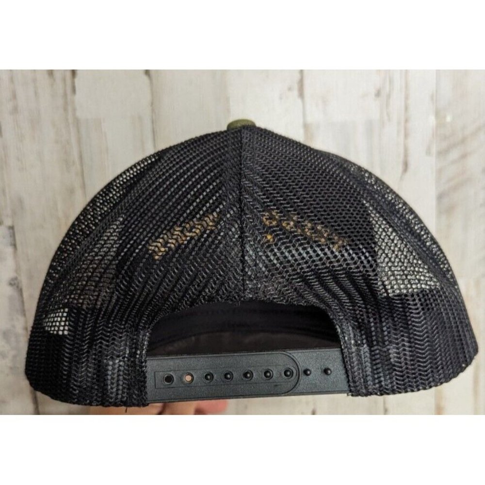 Yellowstone Tv Show Logo Dutton Ranch Trucker Camo Hat Adjustable - Picture 4 of 7